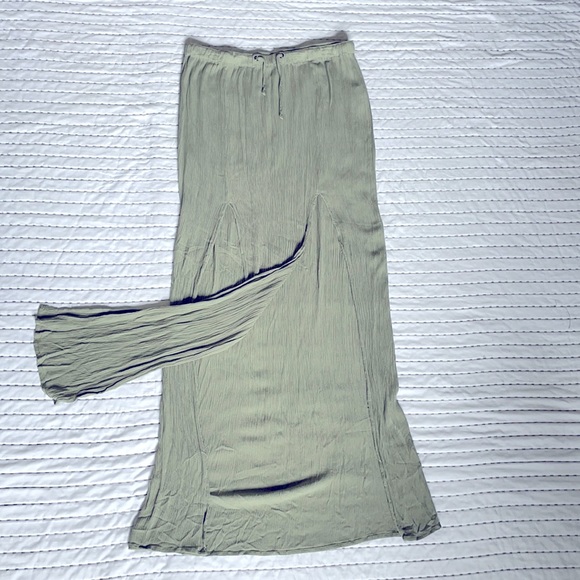 Double Slit Maxi Skirt - Picture 2 of 3